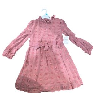 BCBG size 5 Charming Pink Kids Dress NWT